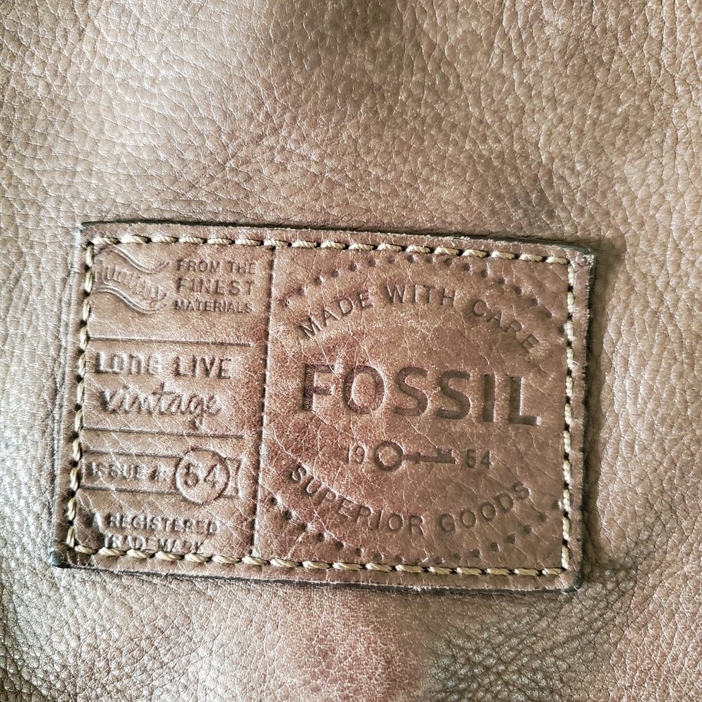 Fossil Issue 1954 Crossbody Satchel Bag Gem
